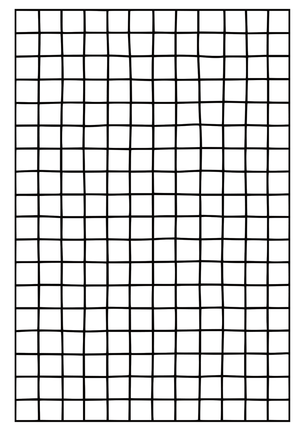 Grid Lines coloring page